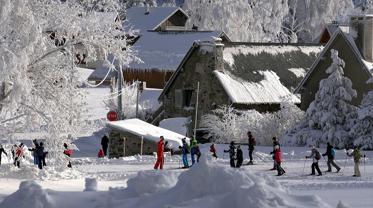 Sport d'hiver en Isère